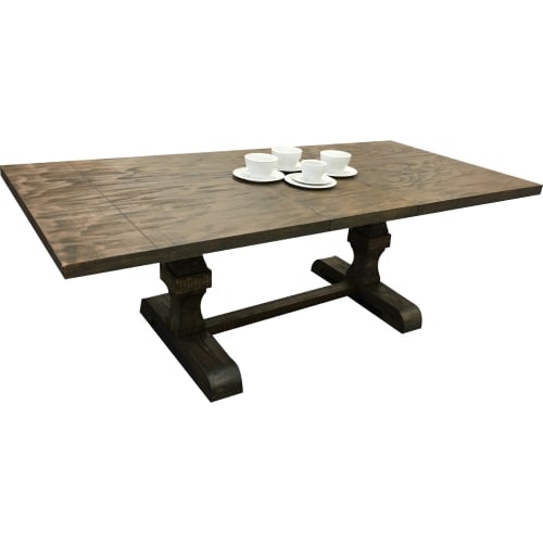 Landon 72" Extension Dining Table in Salvage Brown